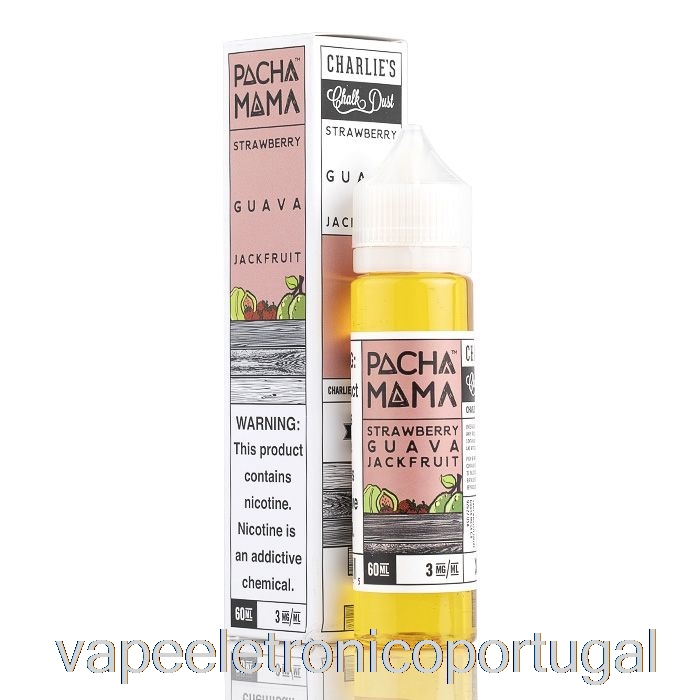 Vape Eletronico Morango Goiaba Jaca - Pachamama - 60ml 6mg